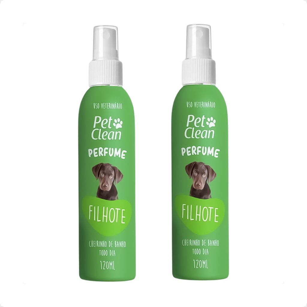 Perfume Pet Clean Filhote: Frescor e Cuidado!