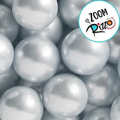 Pérolas Prata Rizzo: Elegância para Suas Sobremesas!