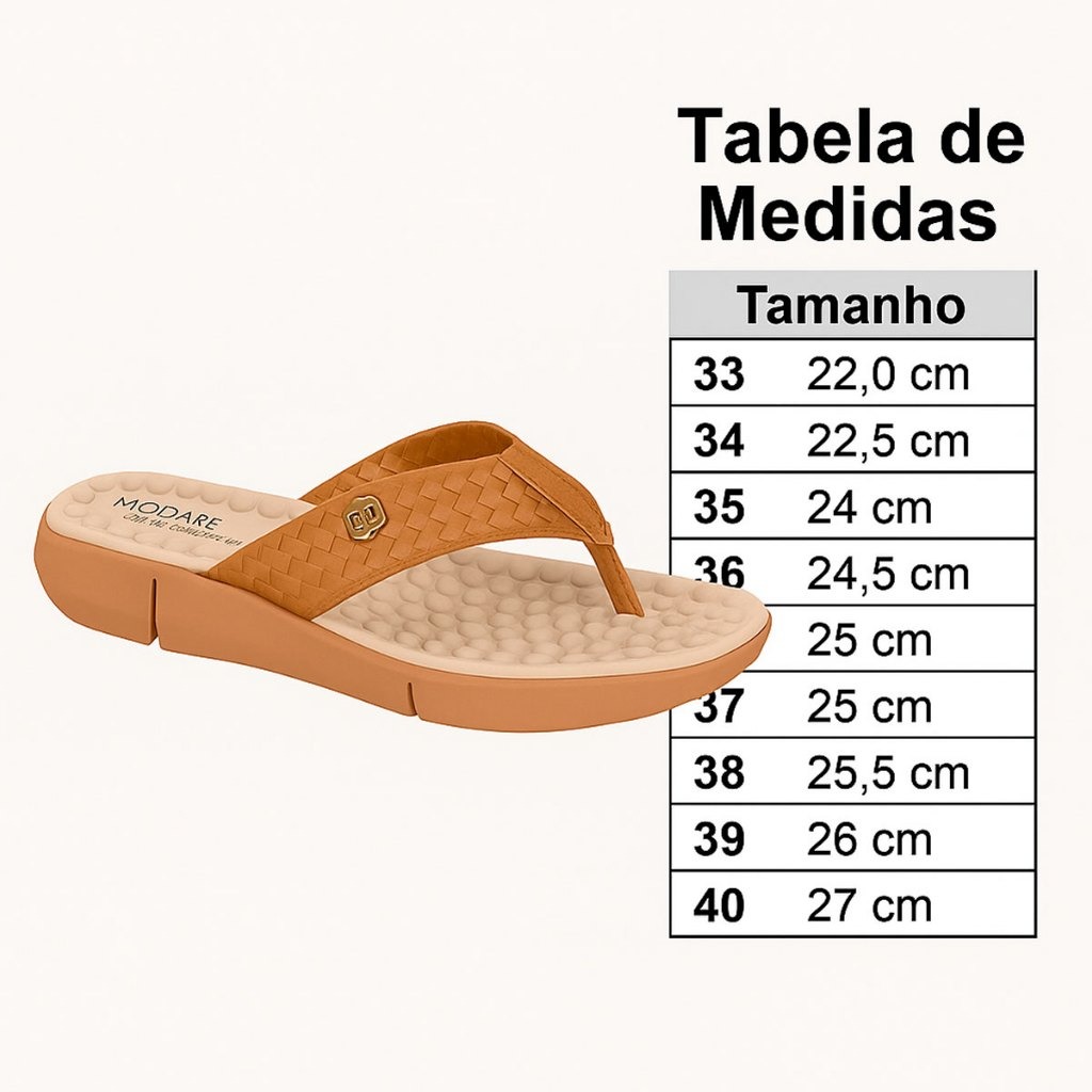 Sandália Modare: Alívio e Conforto para seus Pés 🐪