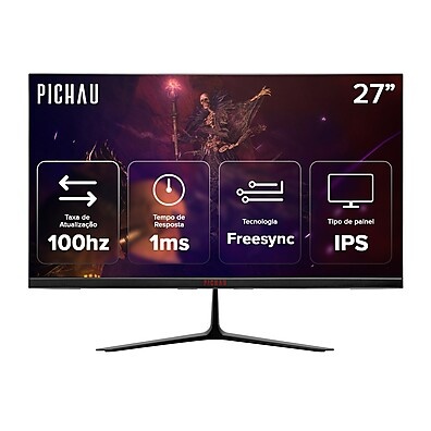 Pichau Athen V3: Monitor Gamer 27" 100Hz