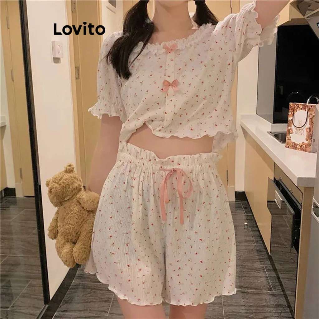 Pijama Feminino Lovito: Conforto e Estilo!