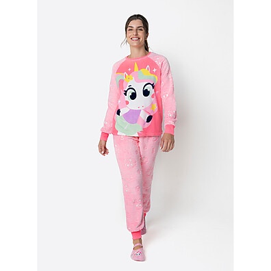 Pijama Feminino Unicórnio Encantado Puket: Conforto e Magia