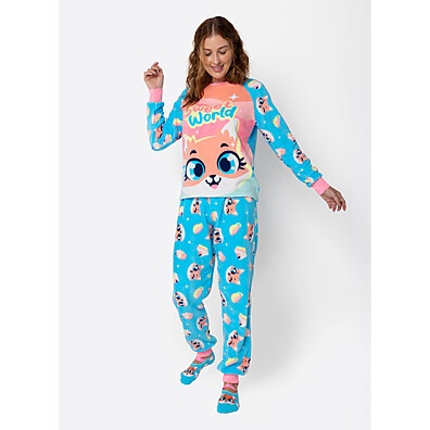 Pijama Raposa Confeiteira Puket: Noites Quentes e Confortáveis