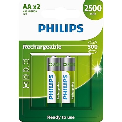Pilha AA Recarregável Philips: Economia e Sustentabilidade