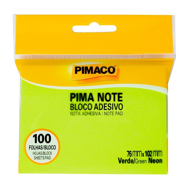 Pima Note: Bloco de Recados Neon para o Seu Dia!