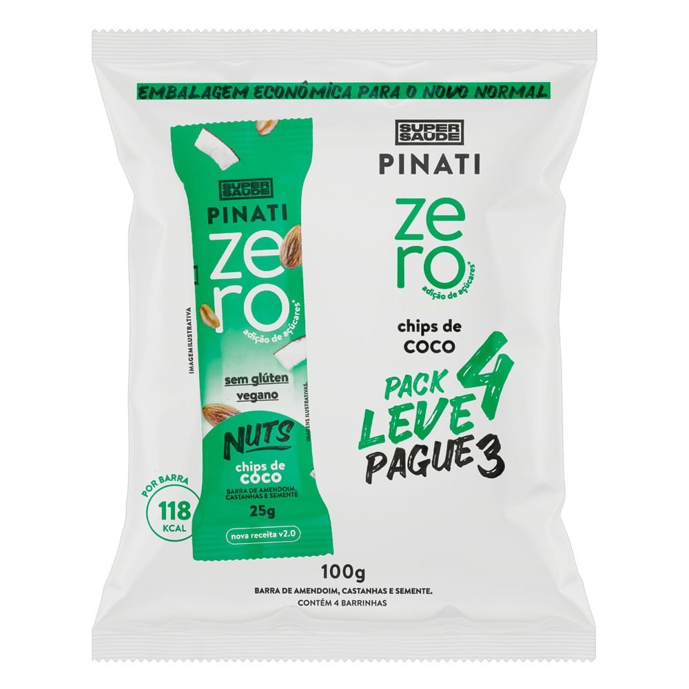 Pinati Nuts Zero: Leve 4, Pague 3!