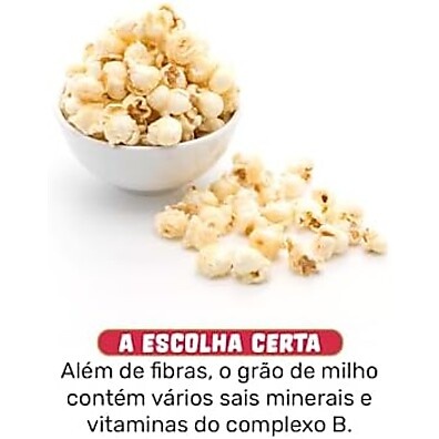 Pipoca Broto Legal: Milho Premium 500g Explosão de Sabor