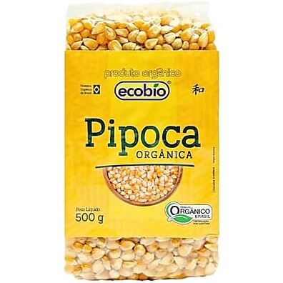 Pipoca Orgânica Ecobio: Sabor Puro e Saudável