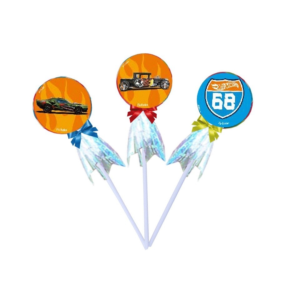 Pirulitos Hot Wheels: Decore Sua Festa com Velocidade!