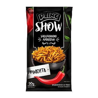Plinc Show Pimenta 50g: A Explosão de Sabor!