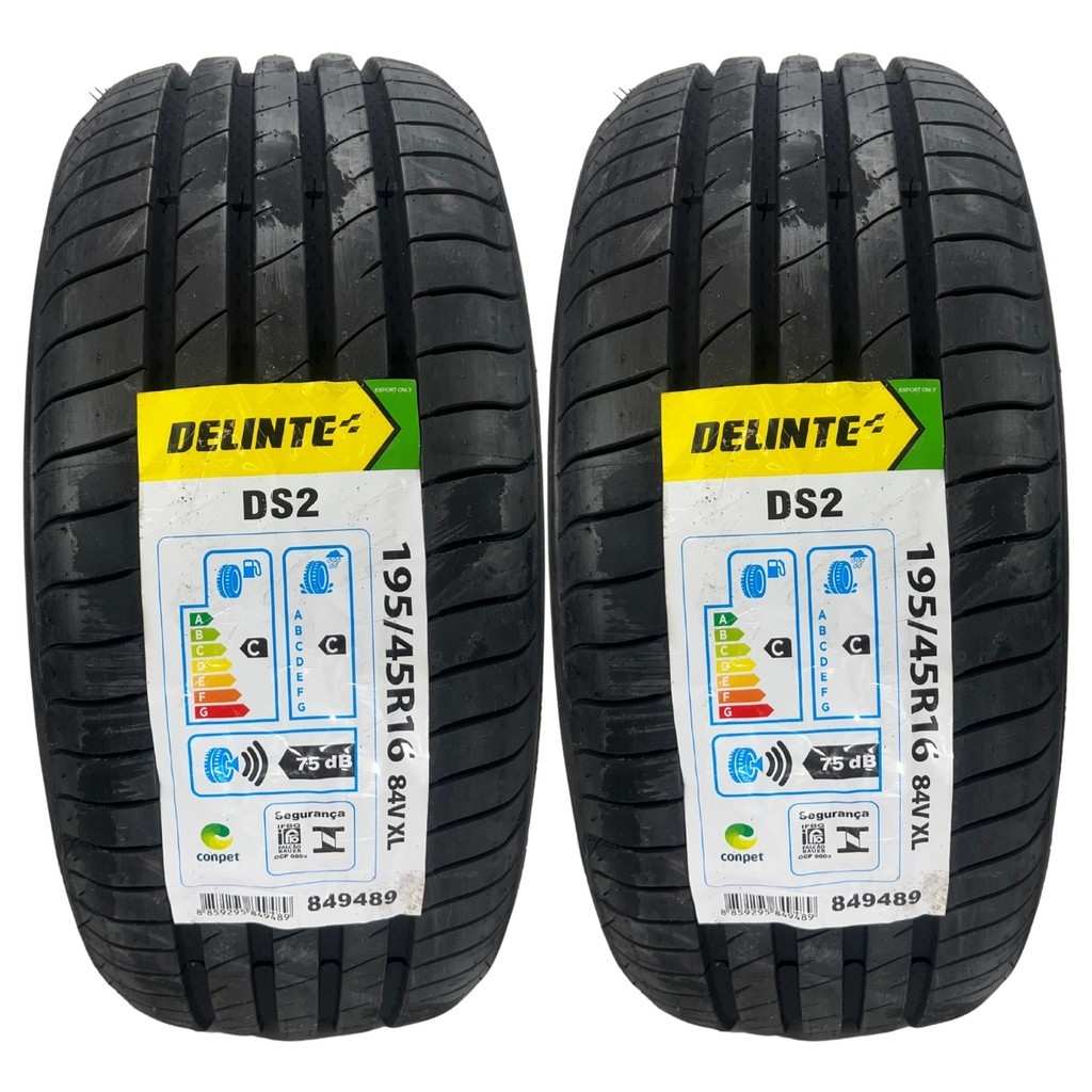 Pneus Delinte 195/45R16: Performance e Segurança