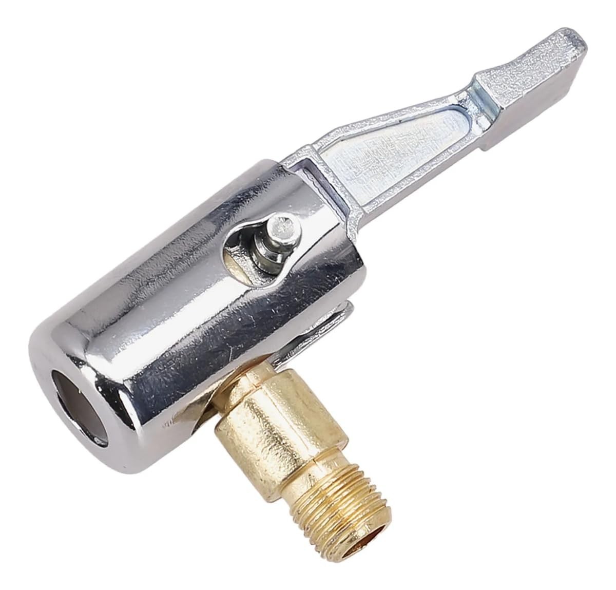 Bico Inflador Universal com Presilha Rápida para Pneus de Carro e Bicicleta - Conector Válvula Bomba 8mm