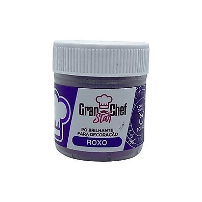 Pó Brilhante Roxo Touro: Decore com Brilho!