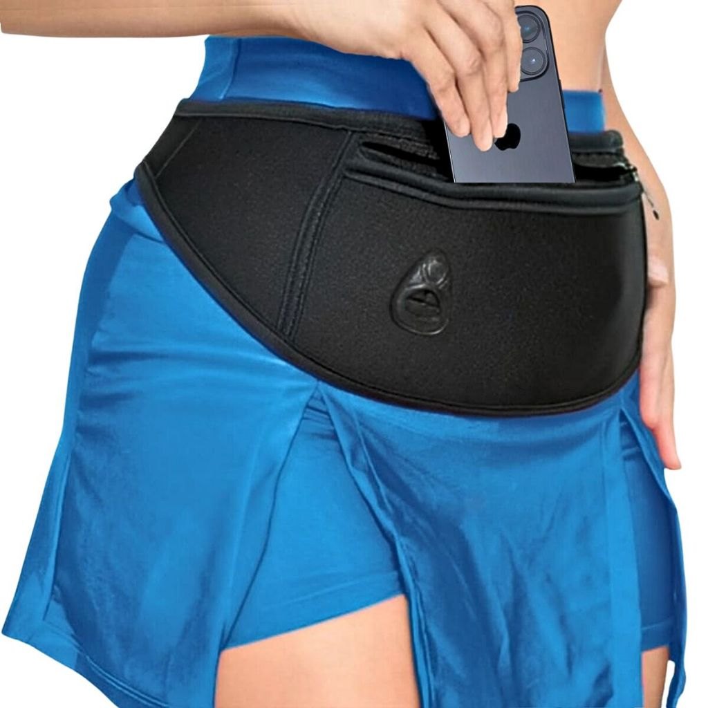 Pochete Impermeável para Corrida e Academia – Leve Celular, Dinheiro e Docs!