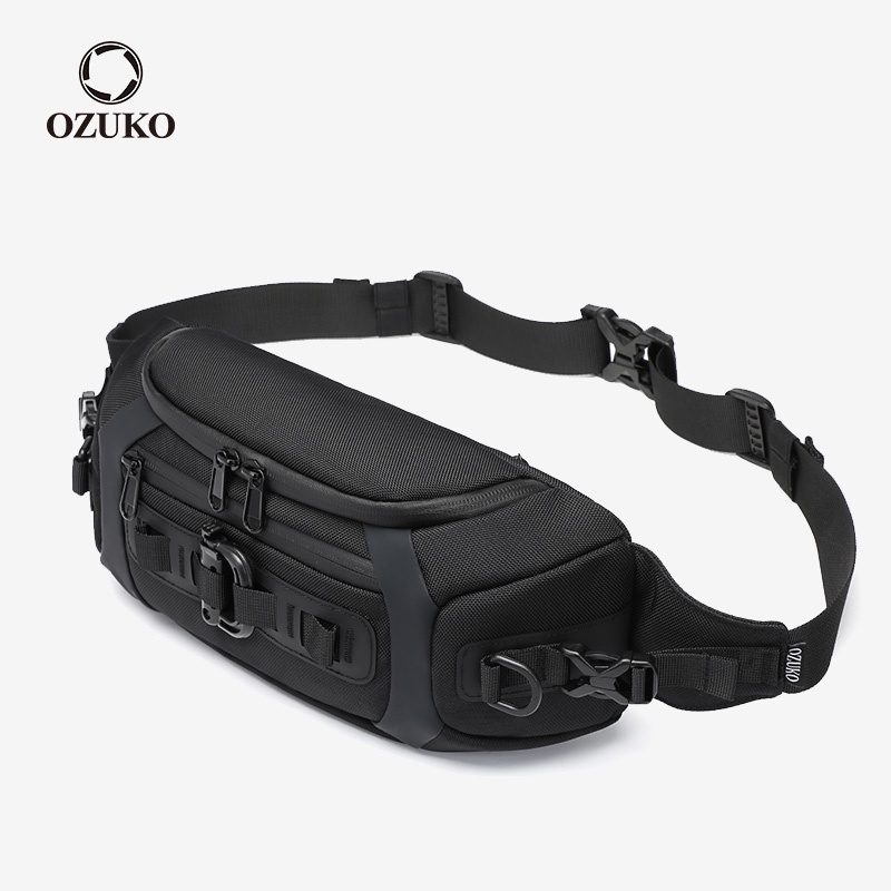 Pochete Masculina Impermeável OZUKO: Leve Tudo!