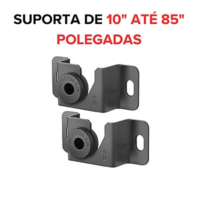 Fixe Sua TV com Segurança: Suporte Universal até 85 Polegadas