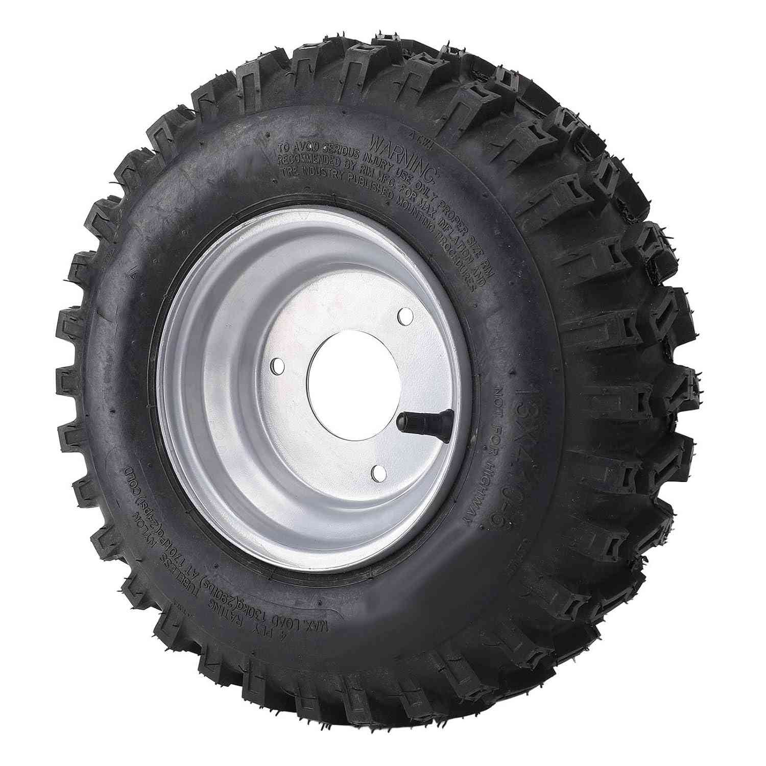 Pneu ATV 6 Polegadas Asixxsix 13x4.1: Aventura Off-Road com Grip e Durabilidade Superior