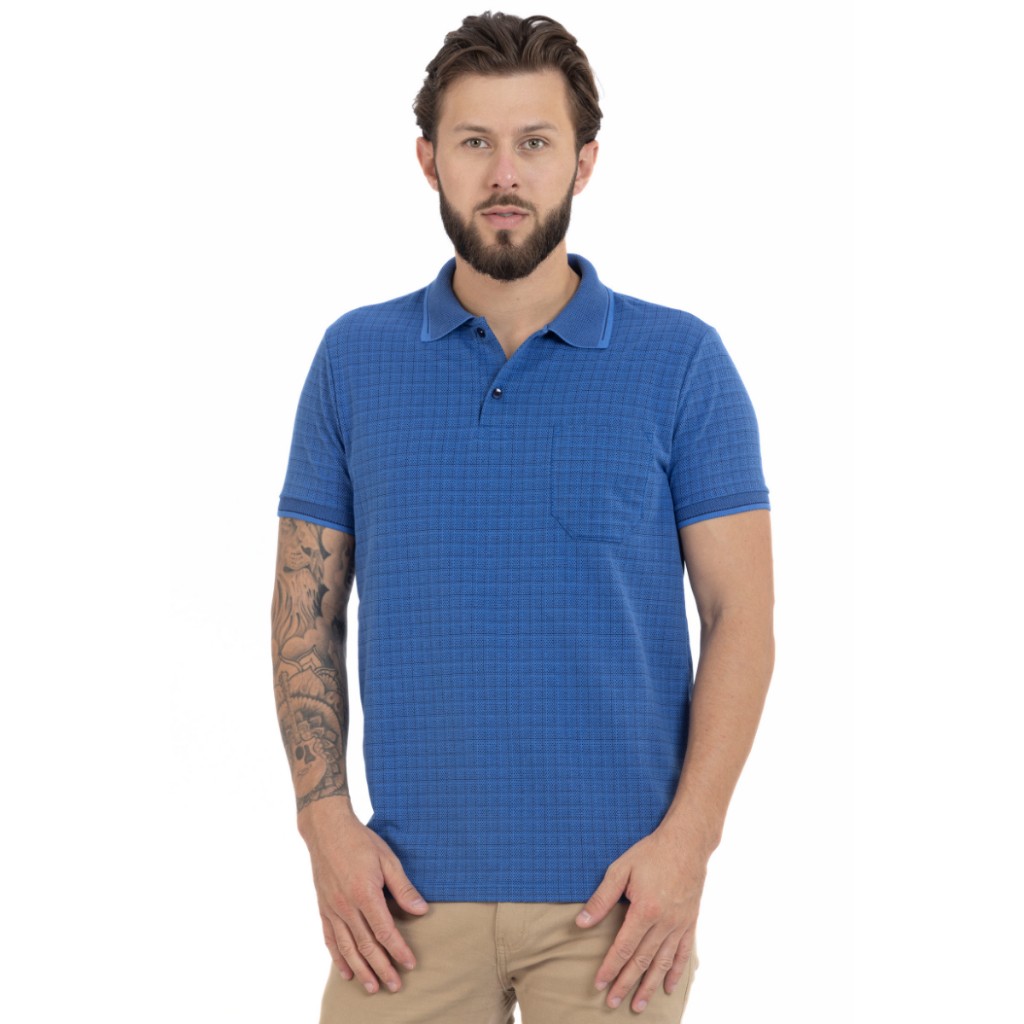 Polo Xadrez: Conforto e Estilo em Algodão