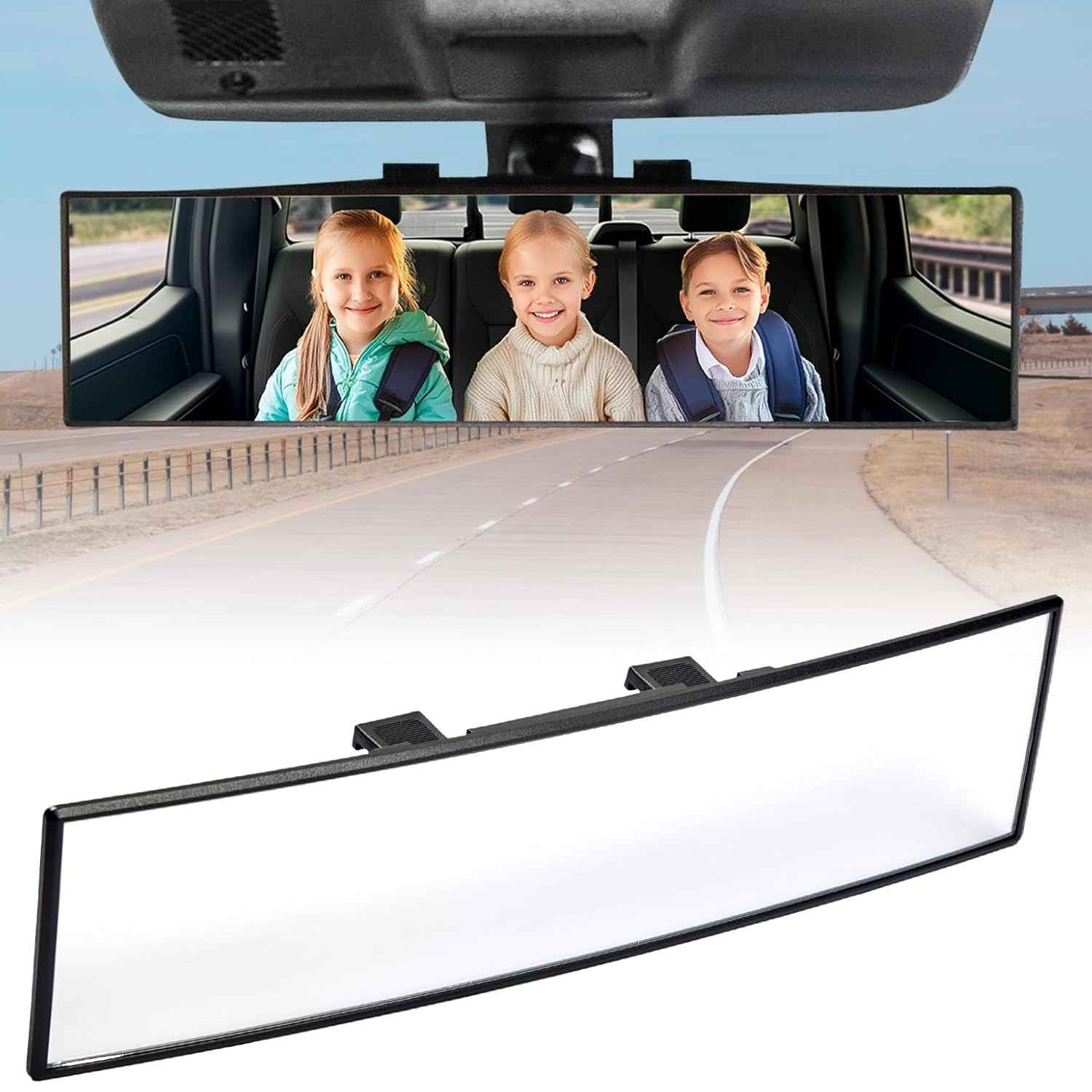 Espelho Retrovisor Panorâmico JOYTUTUS 1250R: Visão Ampliada e Ponto Cego Zero