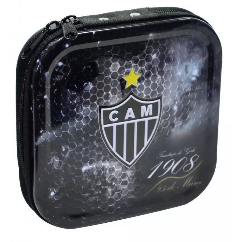 Porta CD Metal Galo: Organize 24 Mídias com Orgulho!
