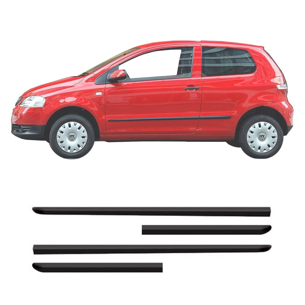 Friso Lateral VW Fox 2 Portas (2004-2008) - Proteção e Estilo Essenciais