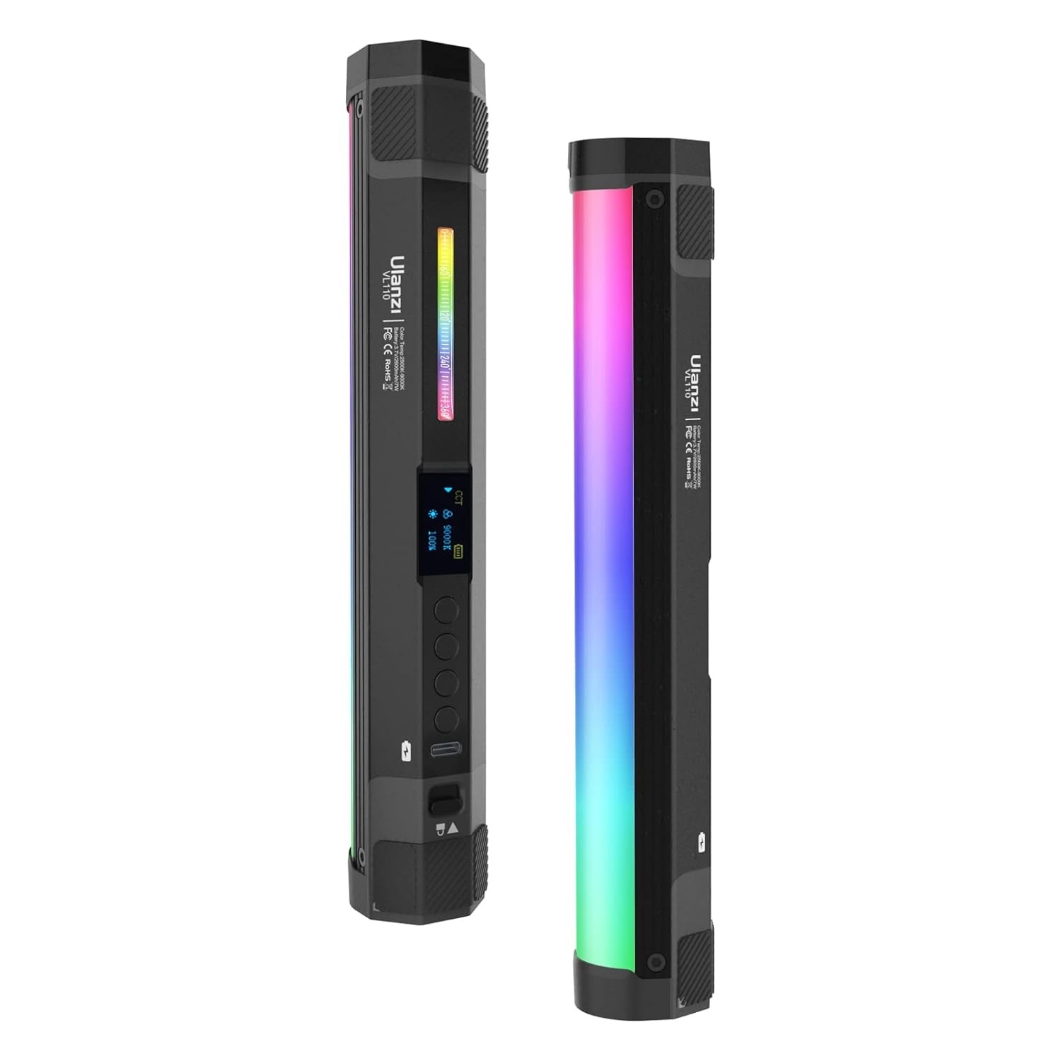 Bastão de Luz LED ULANZI VL110 RGB: Iluminação Profissional e Portátil para Suas Criações