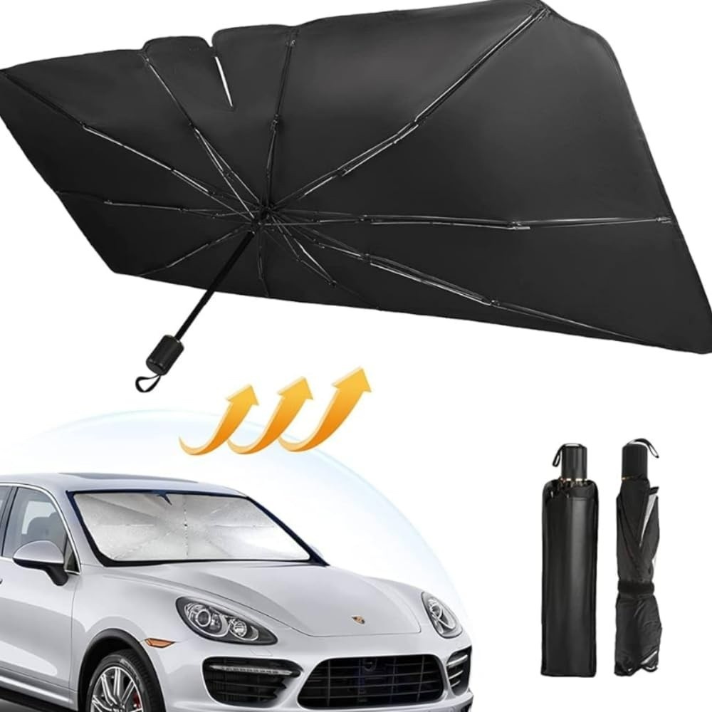 Quebra-Sol Portátil Universal: Proteção Térmica e UV para Seu Carro