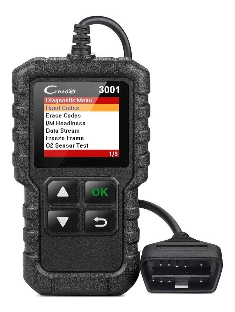 Scanner Automotivo Launch CR3001 OBDII/EOBD: Diagnóstico Completo em Português!