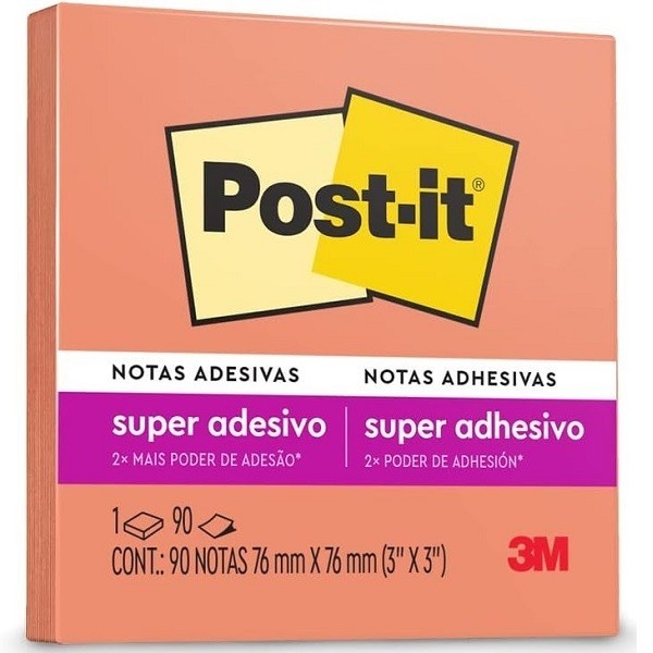 Post-it 76mm: Organize-se com as Notas Adesivas 3M!