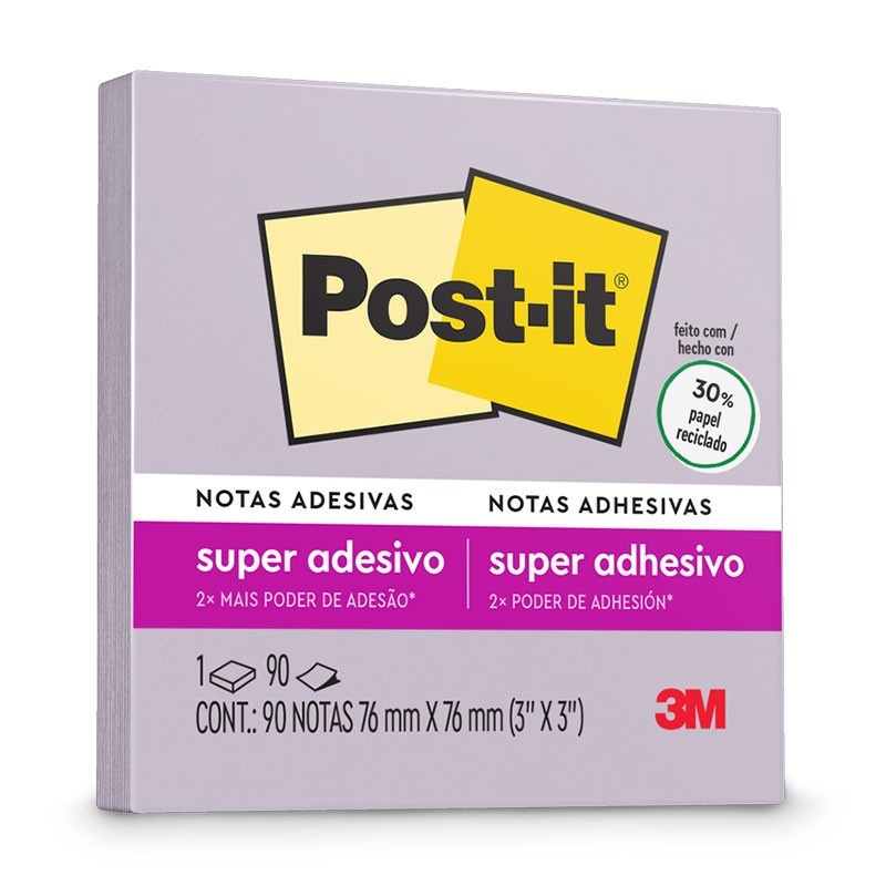 Post-it Orquídea: Organize-se com Cores Vibrantes!