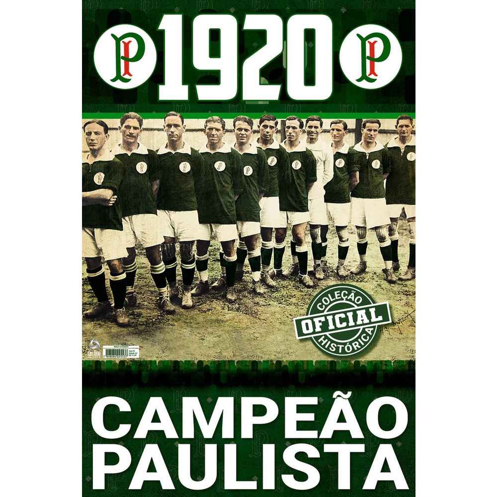 Pôster Campeão Paulista 1920: A História do Palmeiras