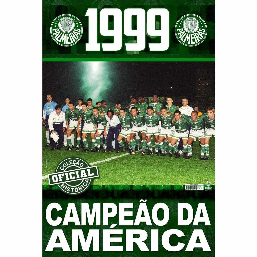 Pôster Libertadores 1999: Reviva a Glória do Palmeiras!