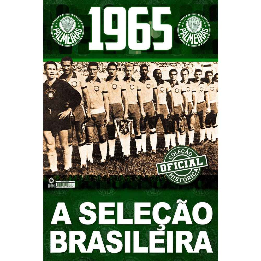 Pôster Seleção Brasileira 1965: Coleção Palmeiras