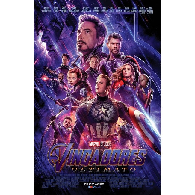 Pôster Vingadores Ultimato Gigante: Arte Épica!
