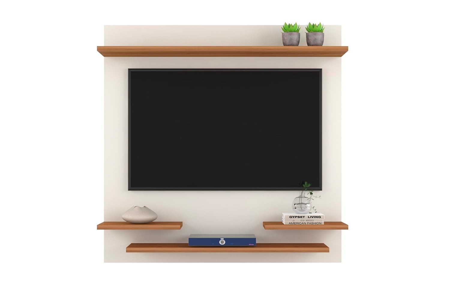 Painel para TV até 32" com Prateleiras – Design Moderno e Funcional para Quarto ou Sala
