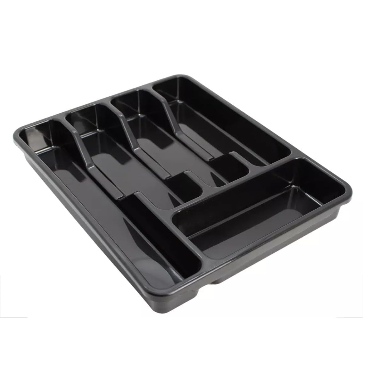 Organizador de Talheres para Gaveta com 5 Divisórias - Design Moderno e Prático