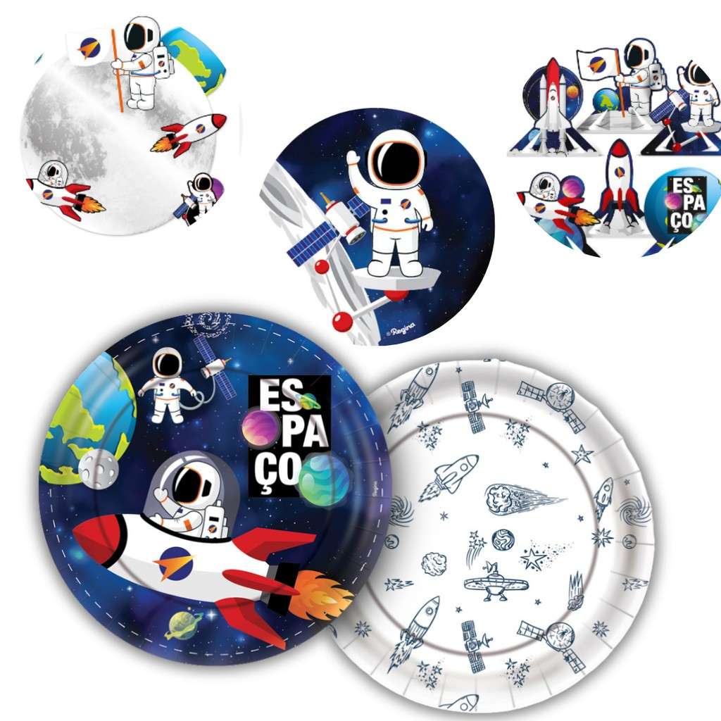 Pratos Astronauta Regina: Festa Espacial Perfeita!