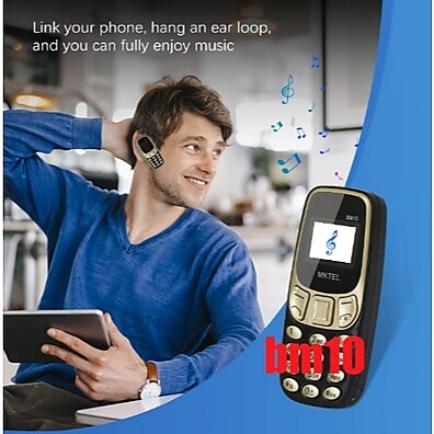 BM10: O Mini Celular Bluetooth Que Você Precisa!