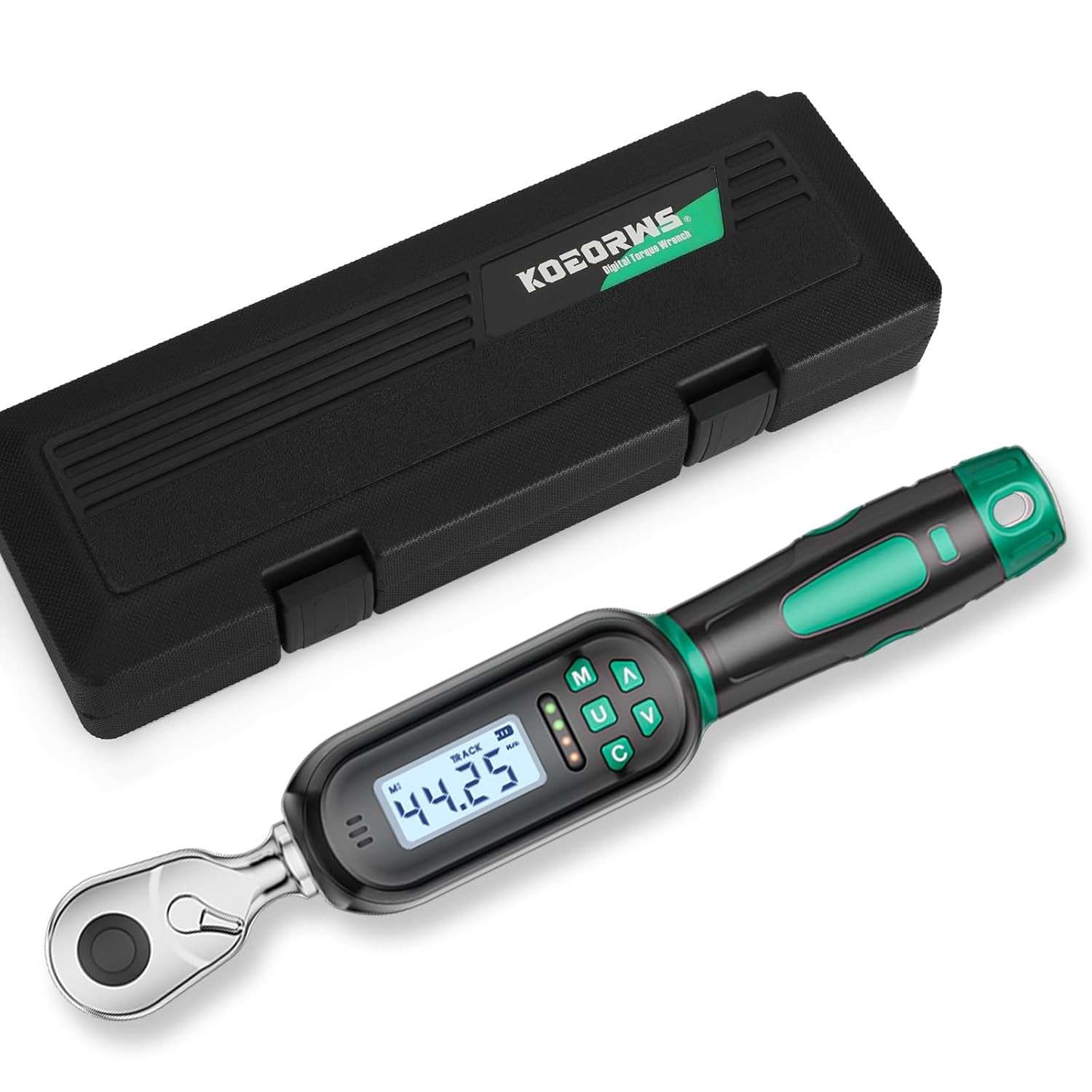 Chave de Torque Digital Curta 3/8" (3-60 Nm) - Precisão e Controle para Seus Projetos