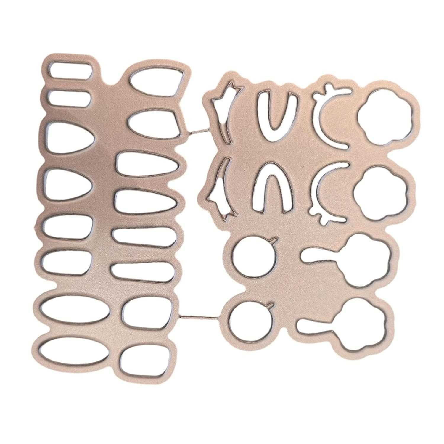 Molde para Cortar Olhos de Boneca - Ferramenta Reutilizável em Metal para Artesanato Preciso
