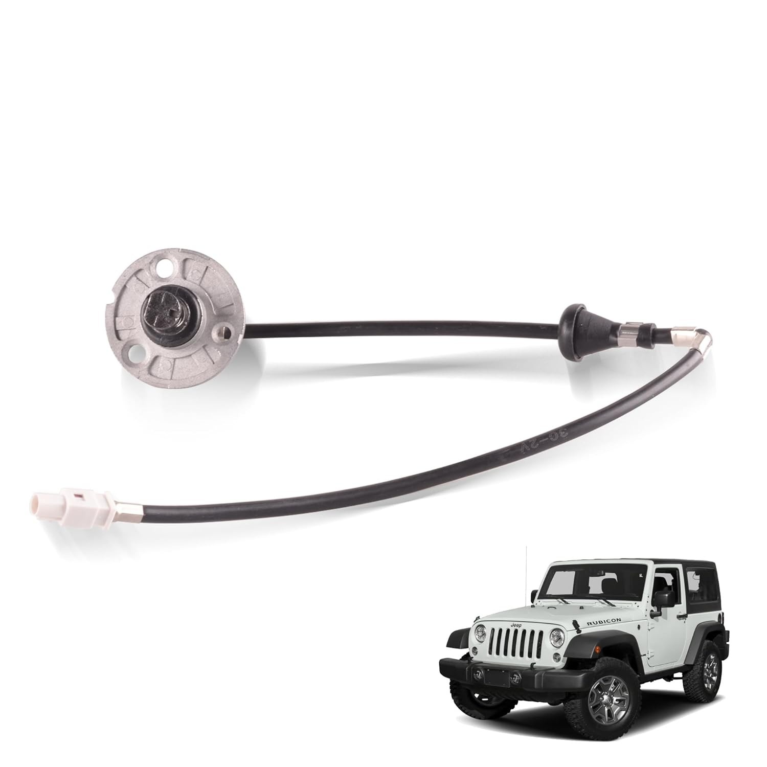 Base Antena Rádio Jeep Wrangler 2007-2023 Predep 56040921AG - Conexão Perfeita!