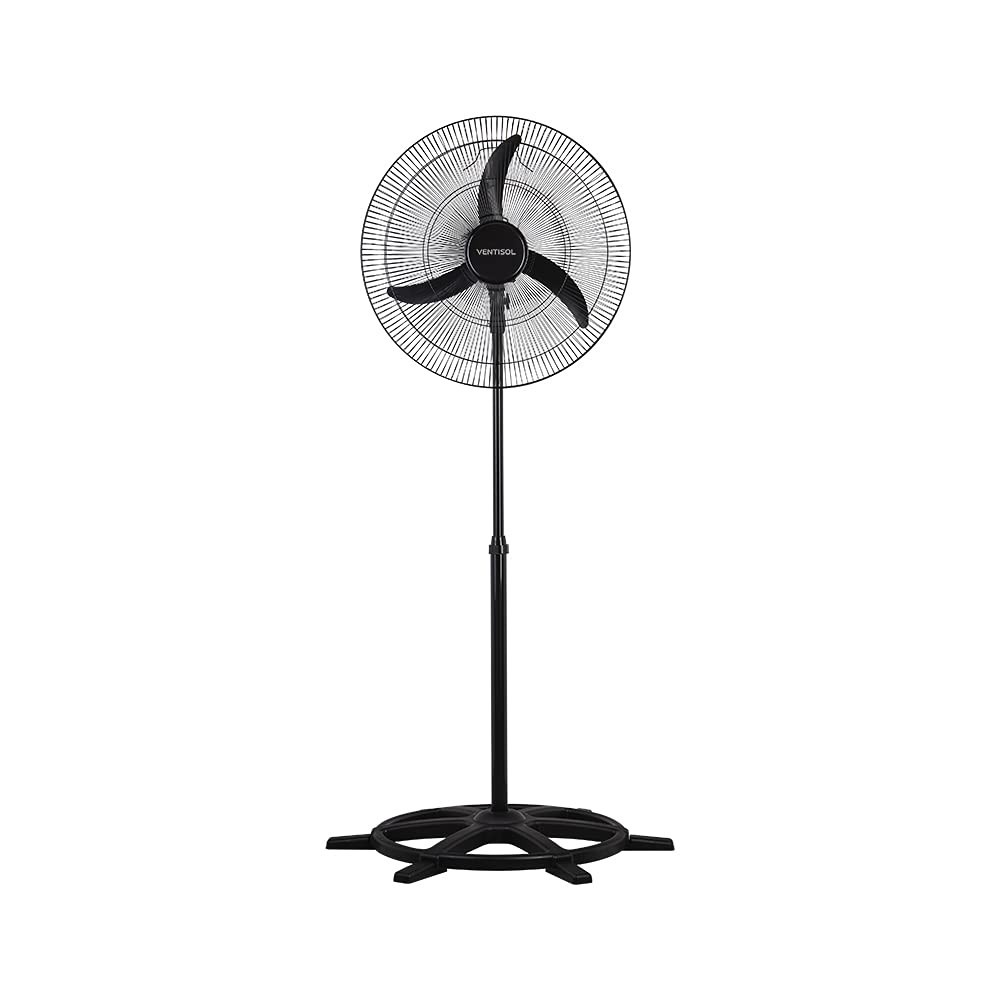 Ventisol Ventilador de Coluna Oscilante NEW Premium 60cm Preto 127V - Potência e Estilo para seu Ambiente