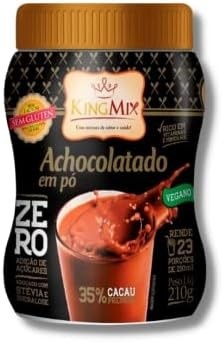 King Mix Achocolato Em Pó 35% Cacau Premium