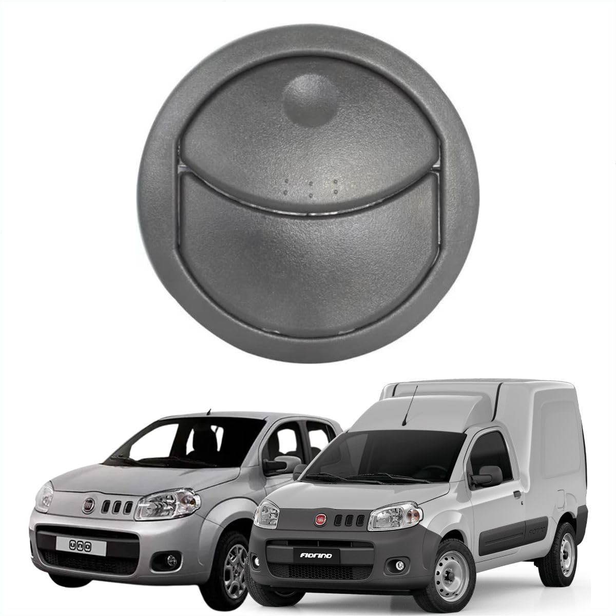Difusor de Ar Lateral Grafite Fiat Uno Vivace e Fiorino - Peça de Reposição Premium