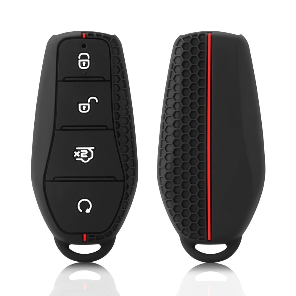 Capa Protetora de Silicone Premium para Chave BYD Song Plus, Yuan Plus, Dolphin e Mais