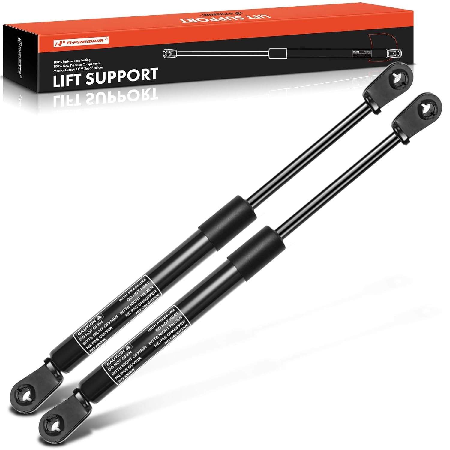 Suporte de Porta-Malas A-Premium para Honda Civic e Accord - Elevação Segura e Durável