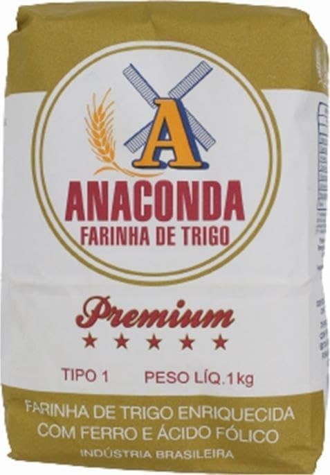 Farinha de Trigo Tipo 1 1Kg Anaconda Premium