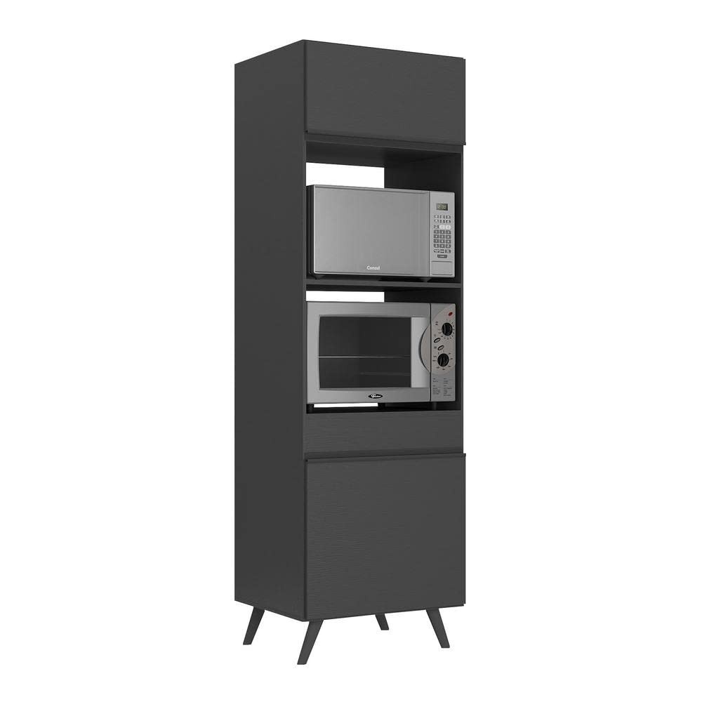 Paneleiro 2 Portas com Espaço para Forno e Microondas Veneza - Design Moderno e Funcionalidade Premium
