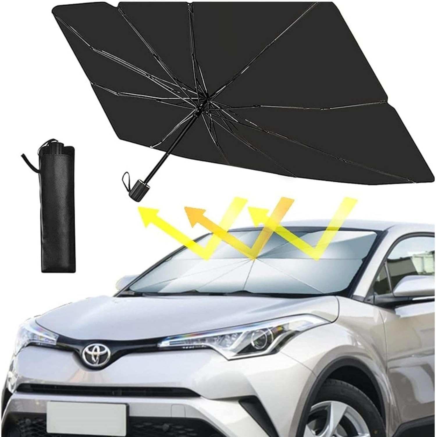 Quebra-Sol Automotivo Premium: Proteção Térmica UV e Isolamento para Seu Carro