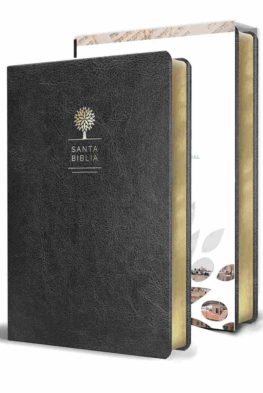 Bíblia Reina Valera 1960 Letra Grande - Tamanho Manual em Símil Pele Preta